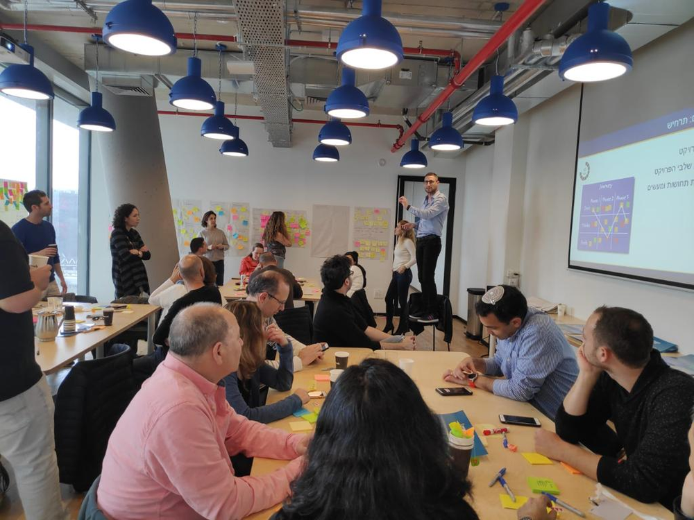 הפעלת הקהל לעבר פתרון אתגר אחד